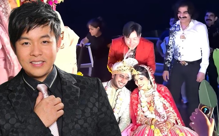 Quang Lê đi đám cưới ở Ấn Độ, chúc phúc nhưng cô dâu chú rể chỉ 'cười trừ' Ảnh 2