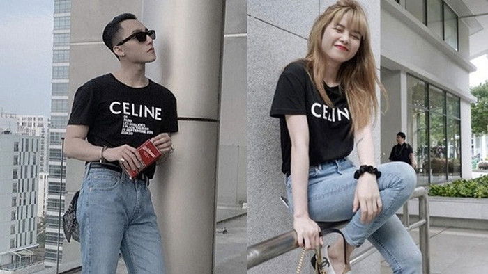 Sơn Tùng M-TP và Thiều Bảo Trâm nhiều lần bị bắt gặp diện đồ đôi. Ảnh: Sưu tầm