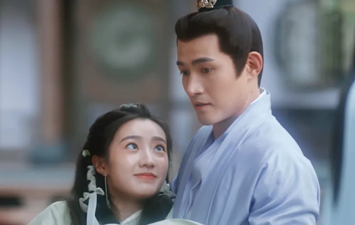 Phân đoạn tương tác giữa Tiểu Hà (Hoàng Nghệ) và Cố Thành Cẩm (Lý Tử Phong). 