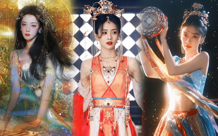 BXH mỹ nhân Đôn Hoàng đẹp nhất Cbiz: Cái tên nào vượt mặt Địch Lệ Nhiệt Ba và chị gái Bạch Lộc? Ảnh 2