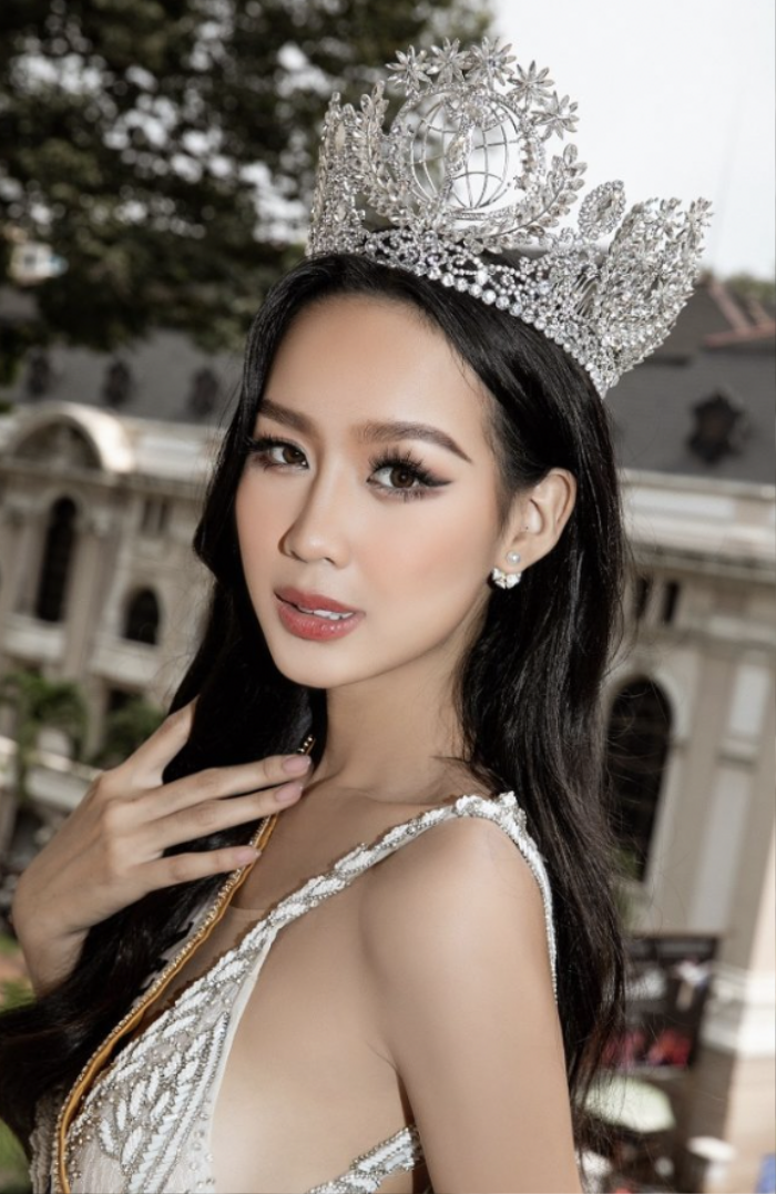 Hoa hậu Bảo Ngọc tái hiện skill 'múa sen' của Ngọc Châu, có đủ sức thi Miss Universe? Ảnh 2