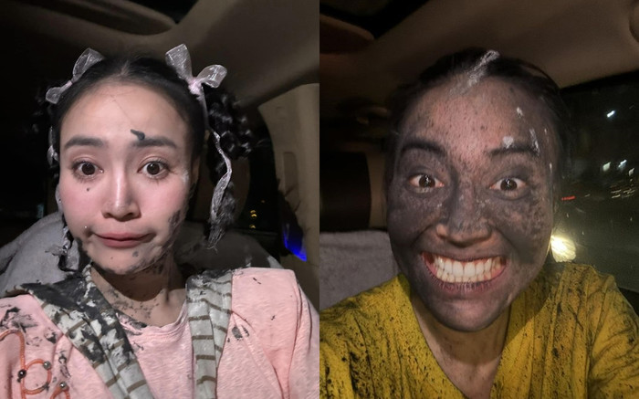 Lan Ngọc mặt mày đen thui, quần áo lem luốc bị người nhà 'cấm cửa'? Ảnh 2