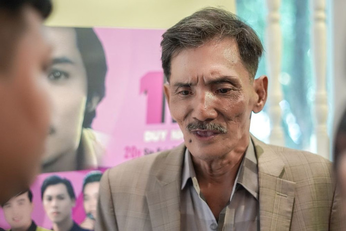 Hiện tại, ông đang sống tại một khách sạn ở TP.HCM.