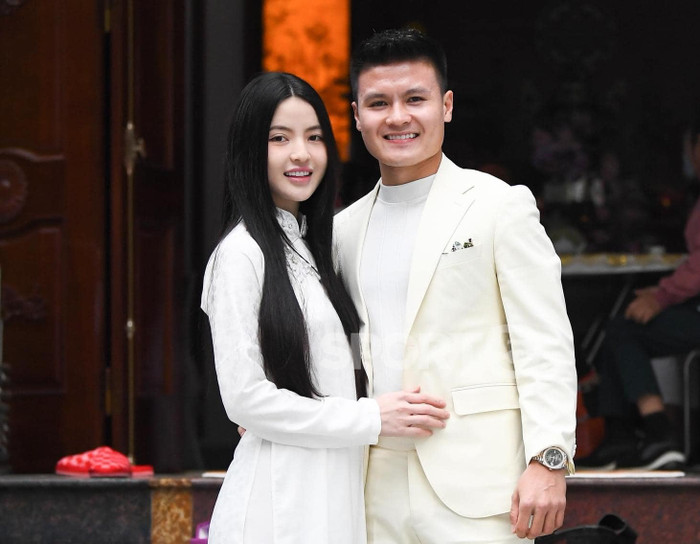 Quang Hải và Chu Thanh Huyền