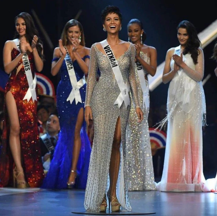 H'Hen Niê là người đẹp Việt giữ thành tích cao nhất tại Miss Universe với top 5 mùa giải 2018.
