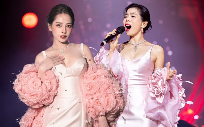 Lệ Quyên - Chi Pu 'đụng hàng' một chiếc đầm: Nghi vấn mặc váy nhái? Ảnh 2