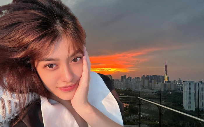 Á hậu Vbiz tận hưởng buổi chiều 'chill chill', lộ chi tiết đang sở hữu penthouse triệu đô? Ảnh 2