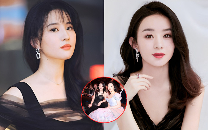 Triệu Lệ Dĩnh - Lưu Diệc Phi chung khung hình: Người đẹp tựa nữ thần, người lại lộ sạch khuyết điểm Ảnh 2