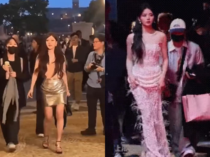 Triệu Lộ Tư bị nhận xét có dáng đi 'như đi chợ', kém xa đồng nghiệp cùng tuổi Dương Siêu Việt.