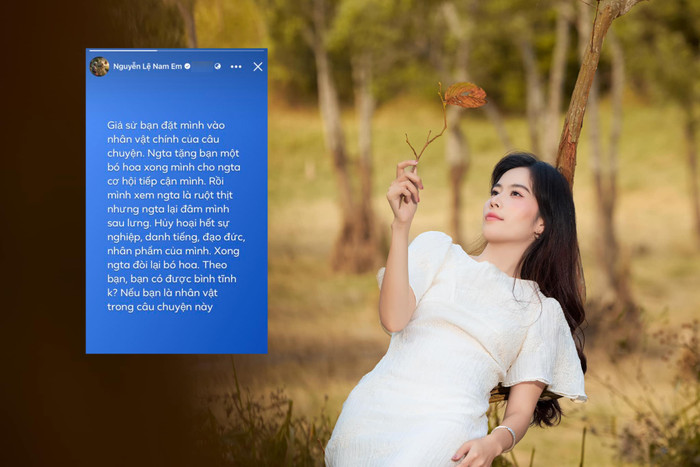 Nam Em đáp trả khi bị chỉ trích vô ơn với khán giả tặng tiền.