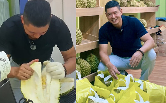 Sao nam bỏ showbiz lấy vợ đại gia hơn 4 tuổi, giờ đi bán sầu riêng Ảnh 2