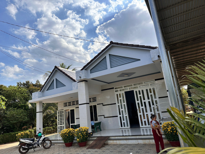 Căn nhà của bà Đỗ Thị Ninh (con gái thứ) của bà Khơng cũng là nơi dưỡng già của cụ bà 119 tuổi.&nbsp;