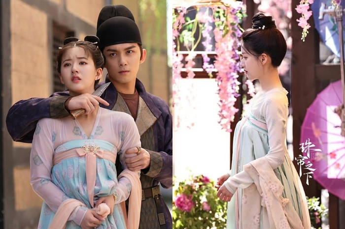 Tạo hình của Triệu Lộ Tư trong Rèm Ngọc Châu Sa giống 90% tạo hình của cô nàng trong Trường Ca Hành từ 3 năm trước.&nbsp;