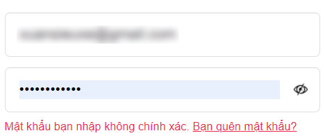 Facebook liên tục báo lỗi sai mật khẩu bất chấp người dùng nhập đúng.