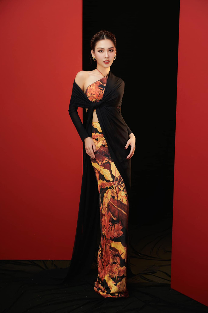 Hoa hậu Mai Phương đang gấp rút tập luyện cho ngày quan trọng nhất của hành trình tham gia Miss World 2023. Ảnh: FBNV