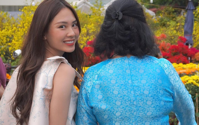 Hoa hậu Mai Phương nhớ mẹ trong ngày 8/3 Ảnh 2