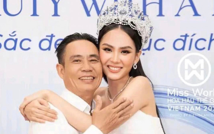 Bố Hoa hậu Mai Phương tự hào khi con gái lọt Top 40 Miss World Ảnh 2