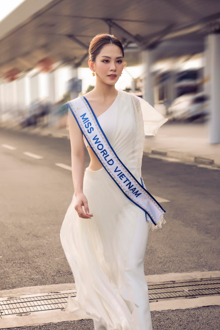 Mai Phương có cố gắng tại Miss World 2023 nhưng may mắn vẫn chưa mỉm cười với người đẹp. 