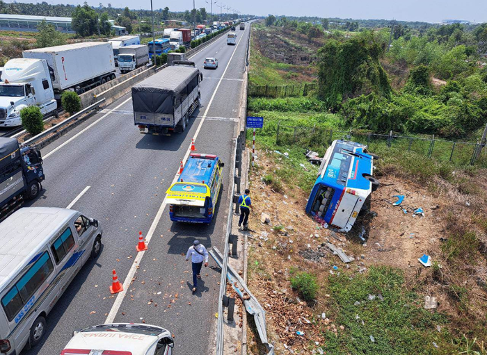 Hiện trường vụ việc. Ảnh: Người đưa tin