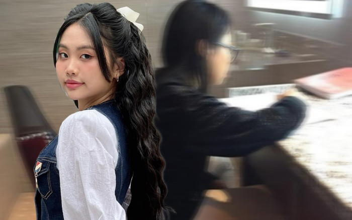 Phương Mỹ Chi cặm cụi ngồi học bài trong WC, lý do khiến nhiều người xúc động Ảnh 2