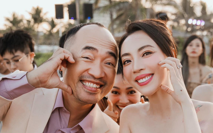 Diễn viên Thu Trang thông báo đang bầu 3 tháng, Tiến Luật đòi ăn mừng Ảnh 2