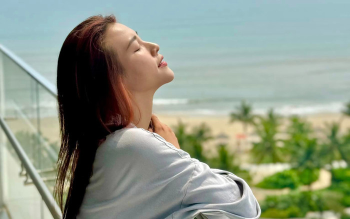 MC Hoàng Oanh du lịch cùng 'bồ' mới sau biến cố hôn nhân? Ảnh 2