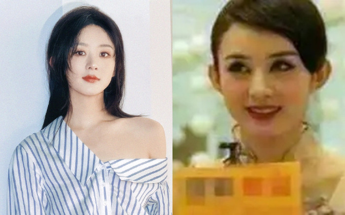 Nhan sắc ngày ấy và bây giờ của Triệu Lệ Dĩnh. 