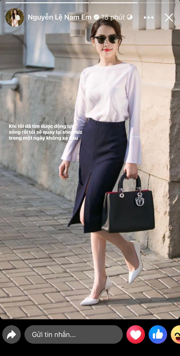 Người đẹp hé lộ chuyện sẽ sớm quay trở lại showbiz.