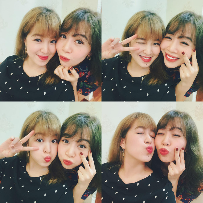 MC Diệp Chi và em gái Lê Chi