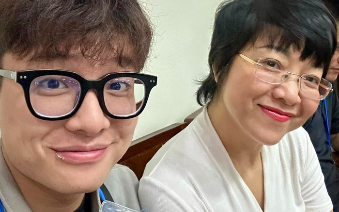 NSND Công Lý bất ngờ nhận xét về quý tử chỉ với một từ, MC Thảo Vân lên tiếng bênh con trai Ảnh 2