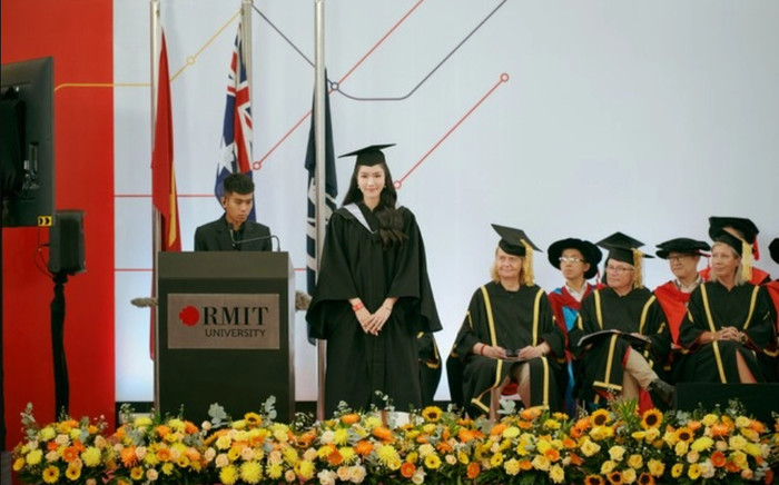 Một Á hậu học giỏi nức tiếng, ngày càng viên mãn hậu hôn nhân Ảnh 2