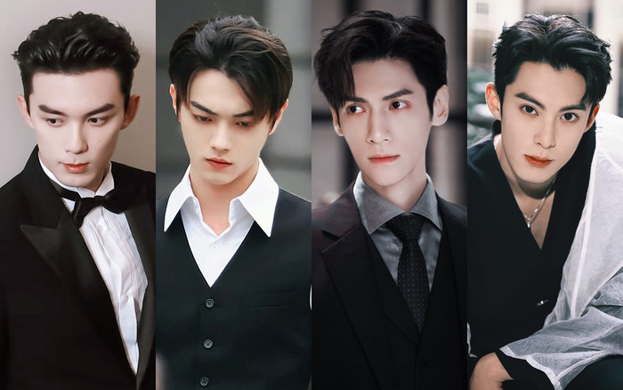 Ngô Lỗi, Hứa Khải, La Vân Hi, Vương Hạc Đệ (từ trái sang). 