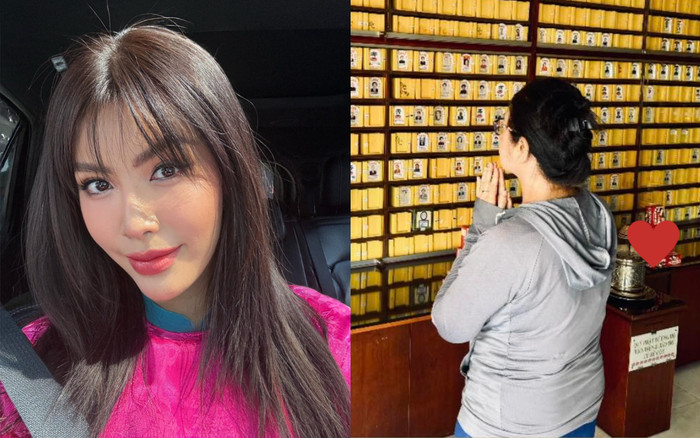 Minh Tú cùng mẹ đi thăm người cha quá cố trước ngày cưới, lời nhắn nhủ của mẹ gây xúc động Ảnh 2