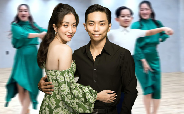 Khánh Thi khiêu vũ cùng con trai, dân mạng nhận xét: 'Truyền nhân Phan Hiển đây rồi'! Ảnh 2