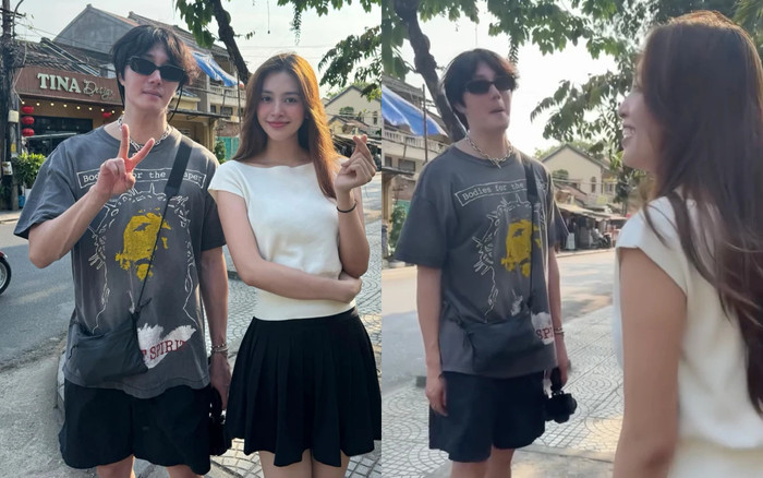 Hoa hậu Tiểu Vy khoe ảnh cùng mỹ nam 'Gia đình là số 1' Ảnh 2