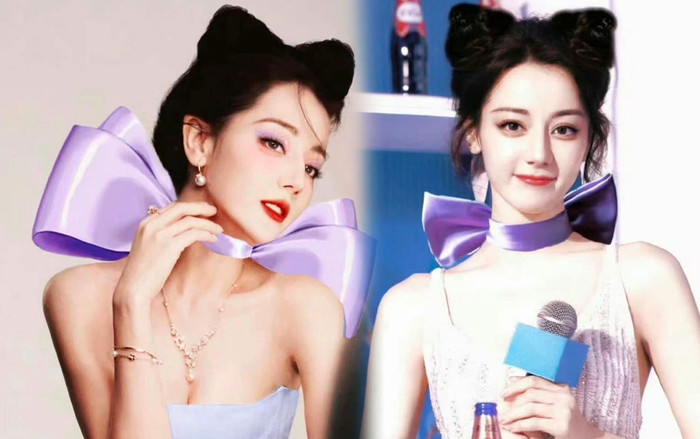 Địch Lệ Nhiệt Ba đu trend 'Bạn gái mèo Tom', nhan sắc cực phẩm xứng danh nữ thần Ảnh 2