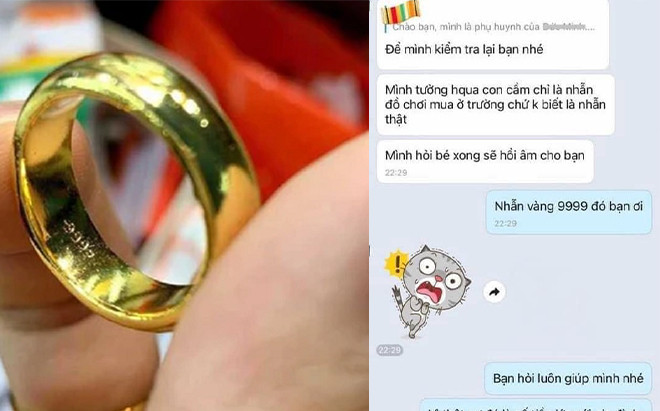 Con trai lớp 2 mang nhẫn vàng 5 chỉ tặng bạn gái, nửa đêm mẹ nhắn tin đòi và cái kết gây tranh cãi Ảnh 2