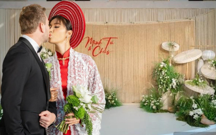 Không gian cưới đậm nét truyền thống của vợ chồng Minh Tú Ảnh 2