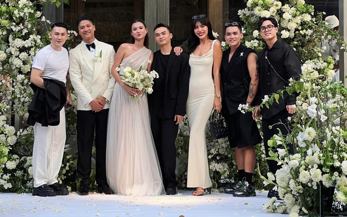 Minh Tú cực tinh tế khi dự đám cưới của đồng nghiệp, ra dáng 'gái có chồng' Ảnh 2