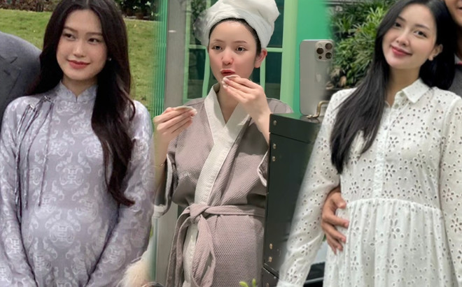 Nhan sắc 3 mỹ nhân 'săn rồng' làng WAGS: Doãn Hải My, Chu Thanh Huyền và Mai Hà Trang ai đẹp nhất? Ảnh 2