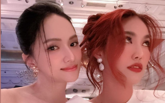 Siêu mẫu Lan Khuê tỏ thái độ với Hương Giang khi chụp hình chung, nguyên nhân là gì? Ảnh 2