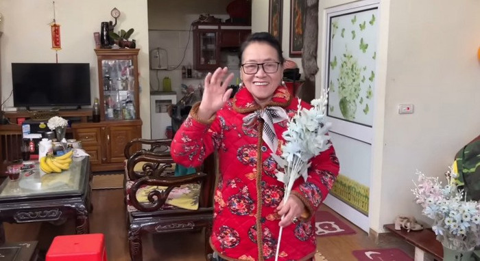 Bà Toàn hạnh phúc với cuộc sống hiện tại