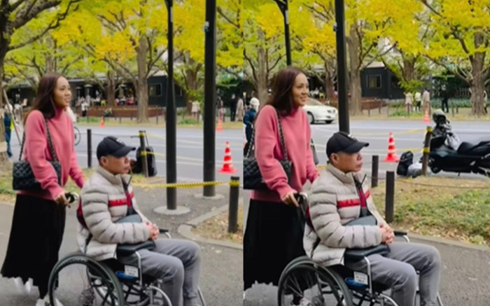 Bà xã NSND Công Lý báo tín hiệu mừng về sức khỏe của chồng Ảnh 2