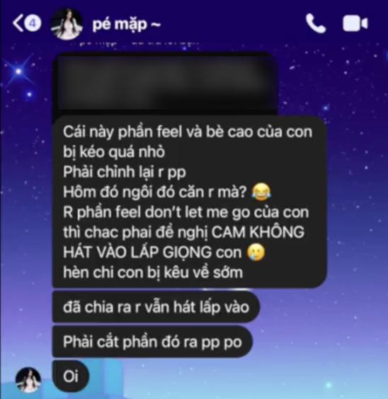 Châu Đăng Khoa tung tin nhắn Sofia nói xấu Orange? Ảnh 1