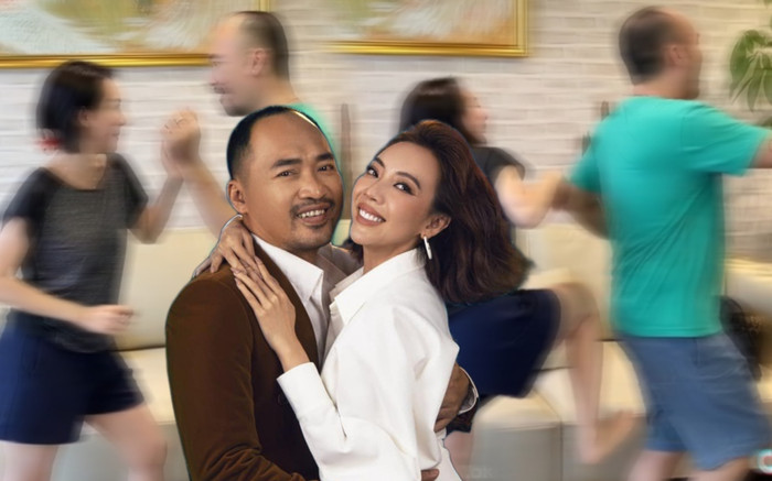 Tiến Luật bị bà xã Thu Trang 'tác động vật lý' vì một hành động trong lúc nhảy múa Ảnh 2