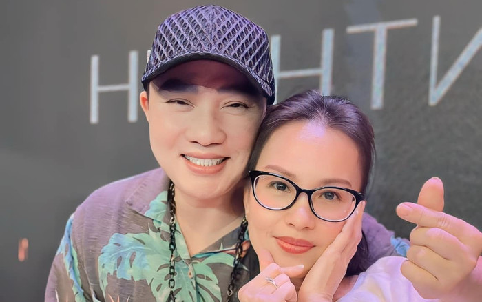 Cẩm Ly hội ngộ một đàn anh thân thiết, ngoại hình nam ca sĩ tuổi U60 gây bất ngờ Ảnh 2