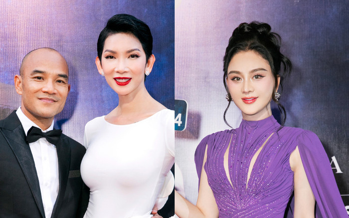 Xuân Lan kiêu sa bên chồng, Lâm Khánh Chi khoe sắc hậu trùng tu Ảnh 2