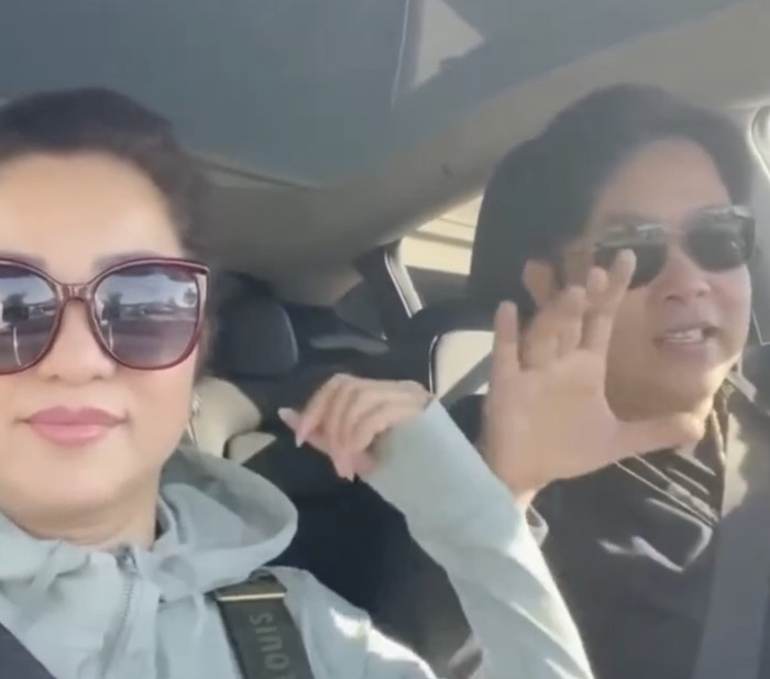 Quang Lê đưa Thúy Nga đi chơi