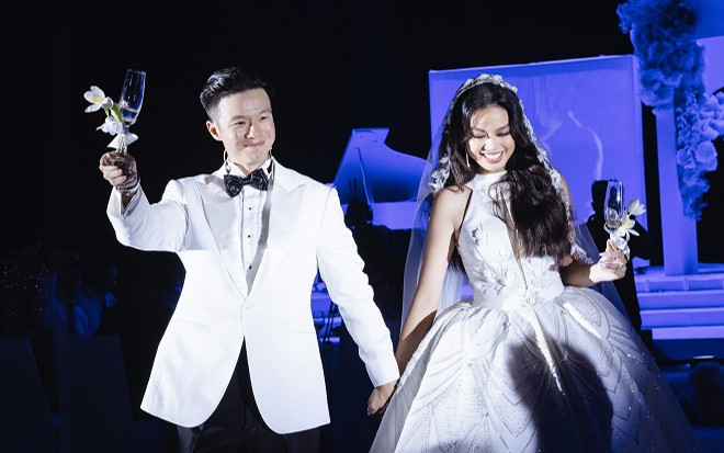 Lễ cưới nên thơ của ái nữ dòng tộc Nguyễn Lưu - Mika Nguyễn khiến dân tình 'phát sốt' Ảnh 2