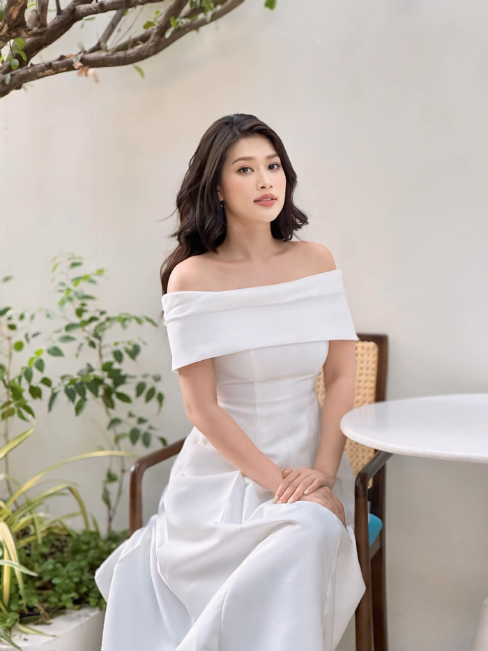 Hoa hậu Thiên Ân luôn xuất hiện trước công chúng với hình ảnh chỉn chu, tươm tất. Ảnh: FBNV